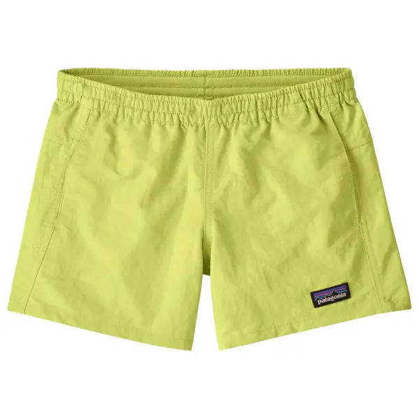 Patagonia - Kid's Baggies Shorts 4'' - Unlined - Shorts Gr L gelb/grün