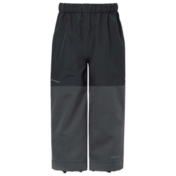 Vaude - Kid's Caprea Rain Pants - Regenhose Gr 104 grau/schwarz