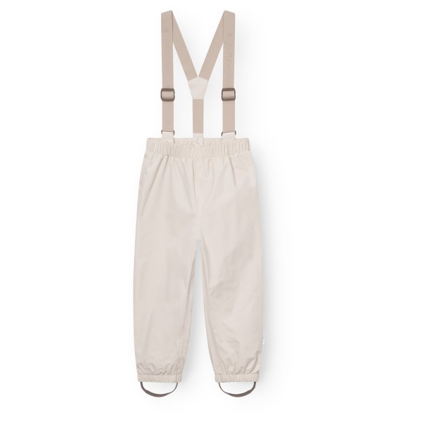 Mini A Ture - Kid's Matwilans Suspender Pants - Regenhose Gr 92 - 2 Years weiß