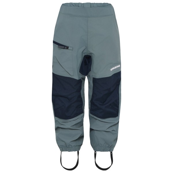 Didriksons - Kid's Dusk Pant 6 - Regenhose Gr 90 grau