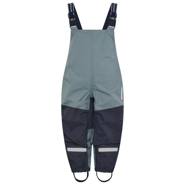 Didriksons - Kid's Foxen Bib Pant - Regenhose Gr 80 grau