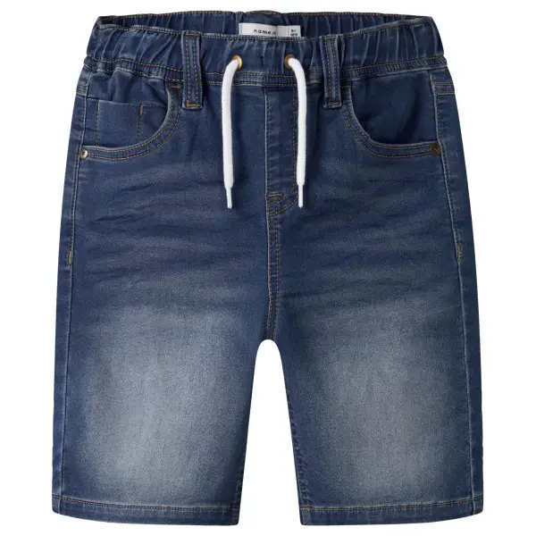Name it - Kid's NKMRyan Jogger Denim L Shorts 6300-TH - Shorts Gr 92 blau