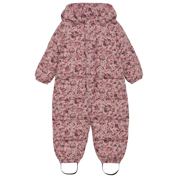 Minymo - Kid's Quilted Suit AOP - Overall Gr 98 rosa