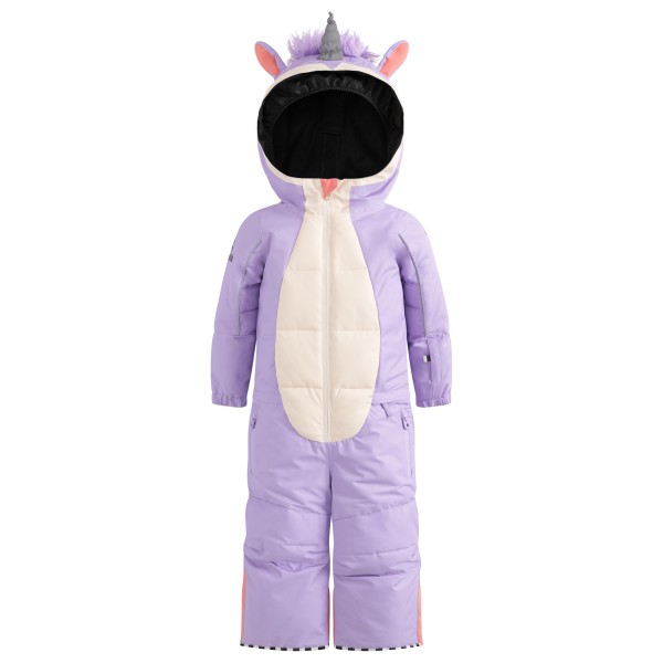 WeeDo - Kid's Unido Lila Einhorn Schneeanzug - Overall Gr XS lila