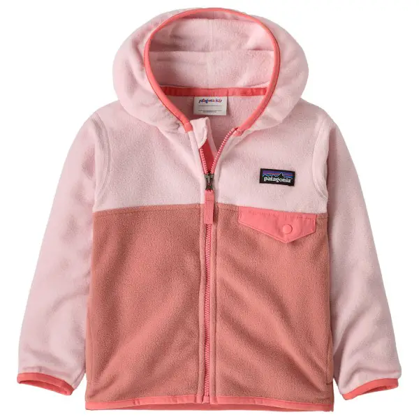 Patagonia - Baby Micro D Snap-T Jacket - Fleecejacke Gr 3-6 Months rosa