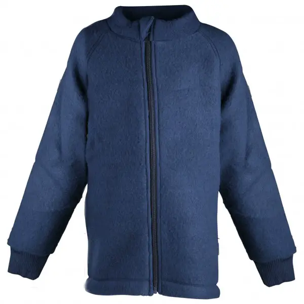Mikk-Line - Kid's Wool Jacket - Wolljacke Gr 80 blau