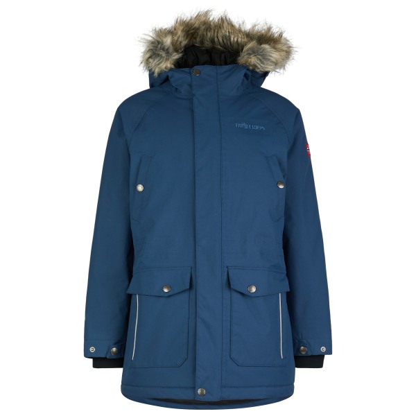Trollkids - Kid's Nordkapp Jacket - Parka Gr 92 blau