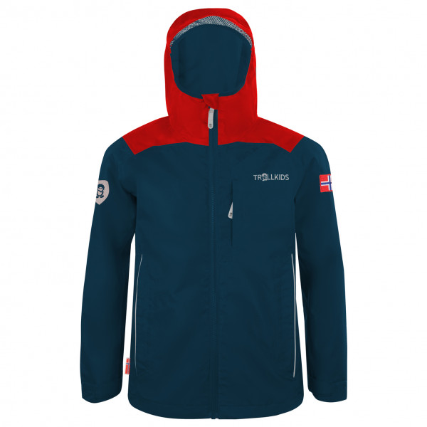 Trollkids - Kids Bergen Jacket - Regenjacke Gr 92 blau