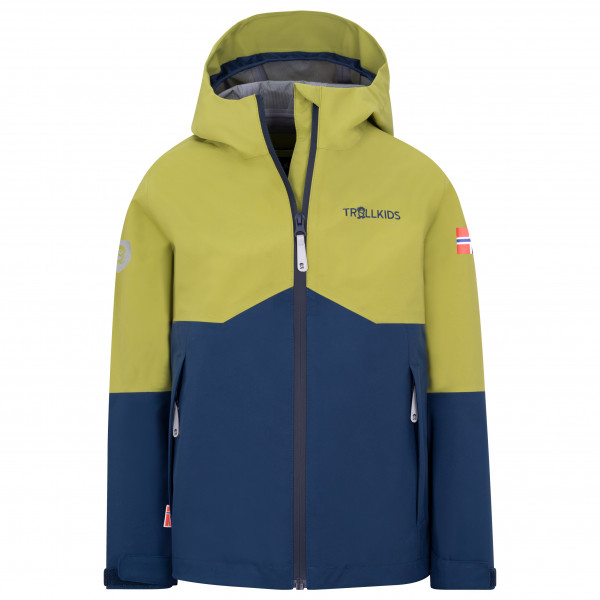 Trollkids - Kid's Gjende Jacket - Regenjacke Gr 98 blau