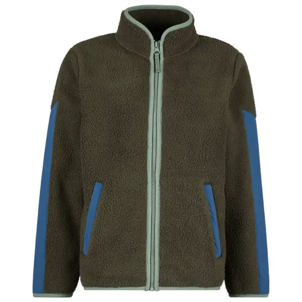 Stoic - Kid's NorrvikSt. Pile Fleece Jacket - Fleecejacke Gr 104 oliv