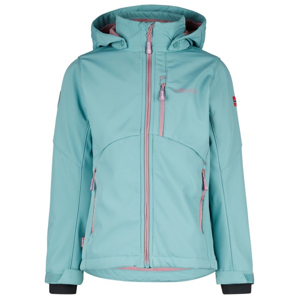 Trollkids - Girl's Balestrand Jacket - Softshelljacke Gr 98 türkis