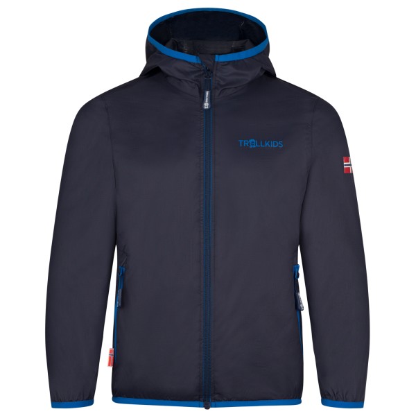 Trollkids - Kid's Trolltunga Jacket - Regenjacke Gr 92 blau