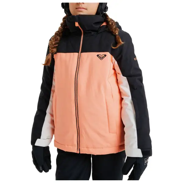 Roxy - Girl's Galaxy Jacket - Skijacke Gr 16 - XXL schwarz