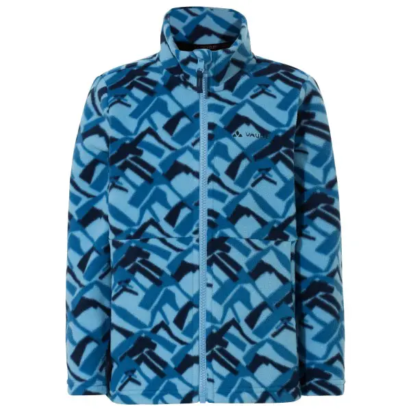 Vaude - Kid's Pulex All-over-Print Jacket - Fleecejacke Gr 92 blau