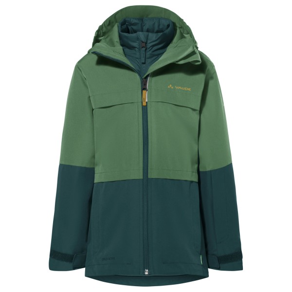 Vaude - Kid's Snow Cup 3in1 Jacket III - Doppeljacke Gr 158/164 blau/grün