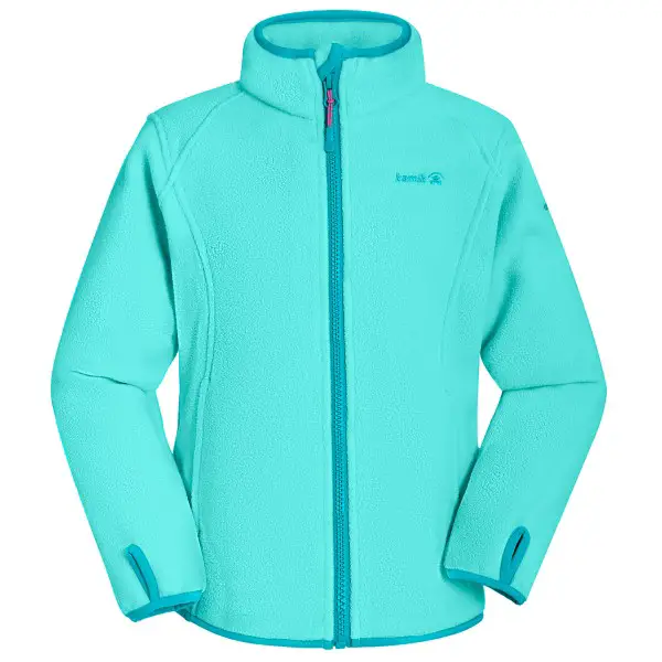 Kamik - Kid's Linnea - Fleecejacke Gr 98 türkis
