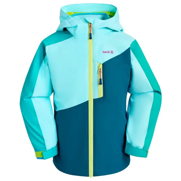 Kamik - Kid's Tara - Regenjacke Gr 116 türkis