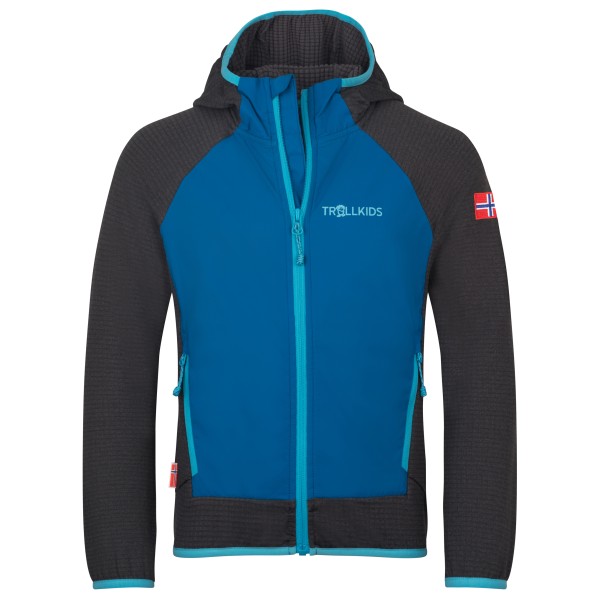Trollkids - Kid's Seiland Jacket - Fleecejacke Gr 92 blau