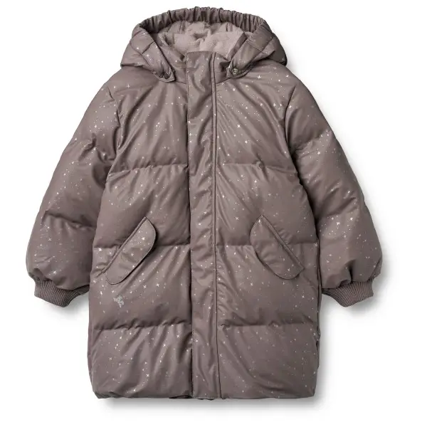 WHEAT - Girl's Pu-Steppjacke Küste - Winterjacke Gr 98 braun