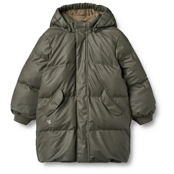 WHEAT - Kid's Pu Pufferjacke Küste - Winterjacke Gr 110 oliv