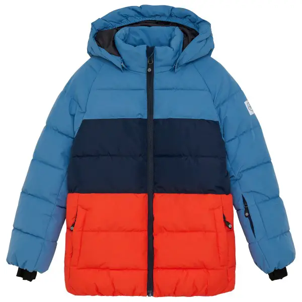 Color Kids - Kid's Ski Jacket Quilt & Colorblock - Skijacke Gr 92 blau