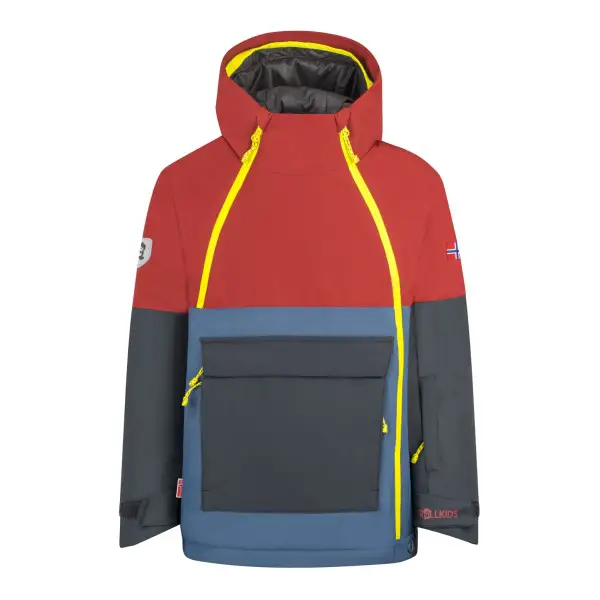 Trollkids - Kid's Eikedalen Jacket - Skijacke Gr 98 blau