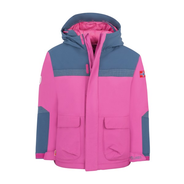 Trollkids - Kid's Finnmark Jacket XT - Winterjacke Gr 92 rosa