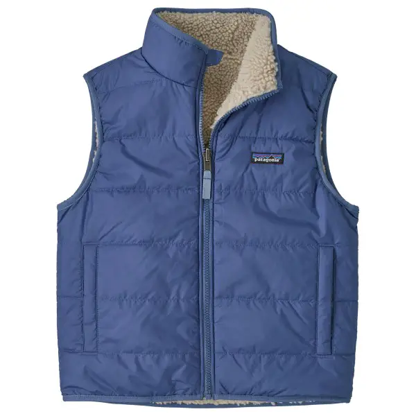 Patagonia - Kid's Reversible Ready Freddy Vest - Fleeceweste Gr M blau