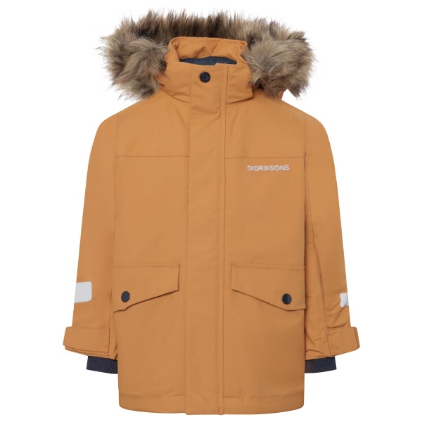 Didriksons - Kid's Bjärven Parka 4 - Winterjacke Gr 80 orange