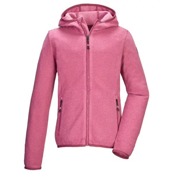 killtec - Girl's KOW 245 Fleece Jacket - Fleecejacke Gr 116 rosa