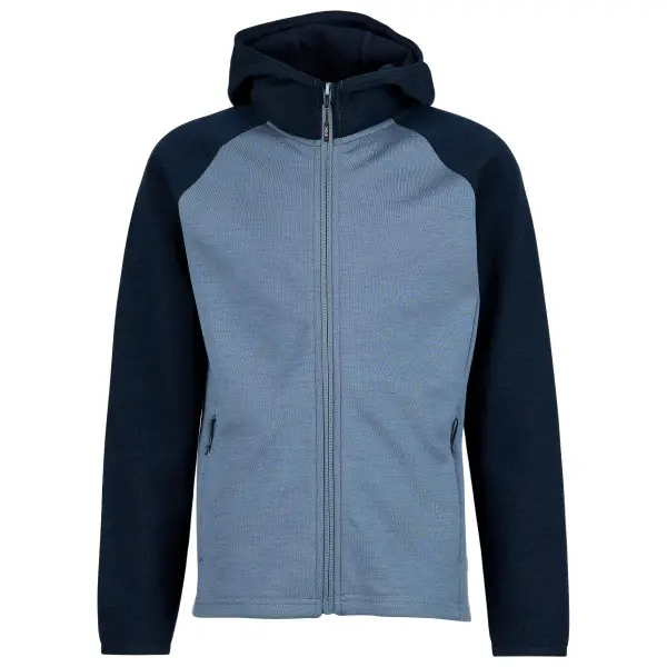 Stoic - Kid's MerinoFleece270 KuolpaLightSt. Zip Hoody - Merinohoodie Gr 104 blau