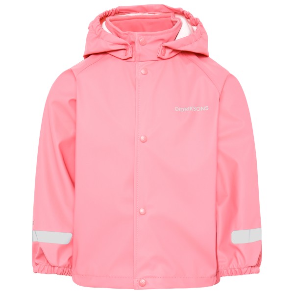 Didriksons - Kid's Slaskeman Jacket 2 - Regenjacke Gr 80 rosa