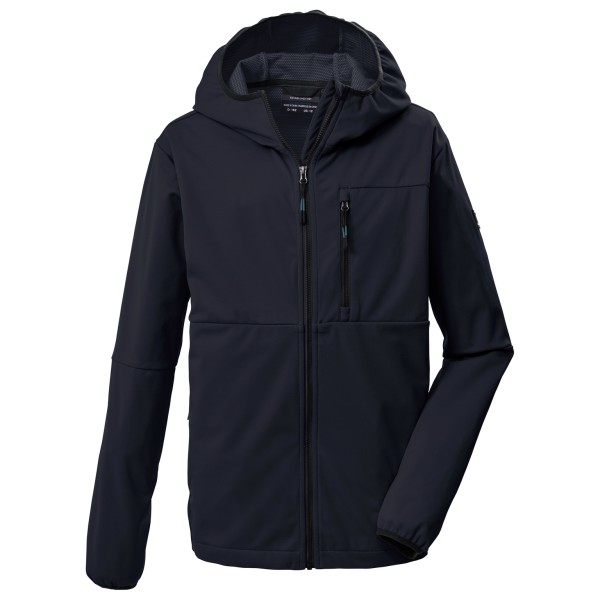 killtec - Kid's Kos 124 - Softshelljacke Gr 128 blau/schwarz