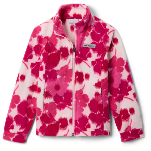 Columbia - Kid's Benton Springs II Printed Fleece - Fleecejacke Gr XXS rosa