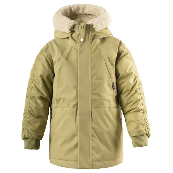 GOSOAKY - Kid's Funny Frog - Winterjacke Gr 110/116 beige