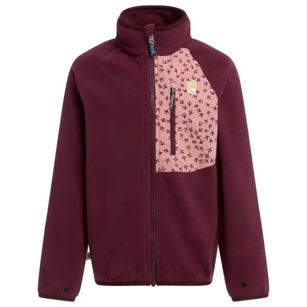 Namuk - Kid's Avan Bio-Fleecejacke Senso - Fleecejacke Gr 104/110 rot