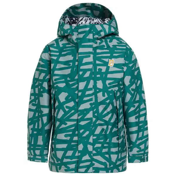 Namuk - Kid's Chip Regenjacke Nest - Regenjacke Gr 140/146 türkis