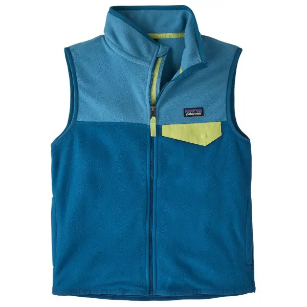 Patagonia - Kid's Micro D Snap-T Vest - Fleeceweste Gr XS blau