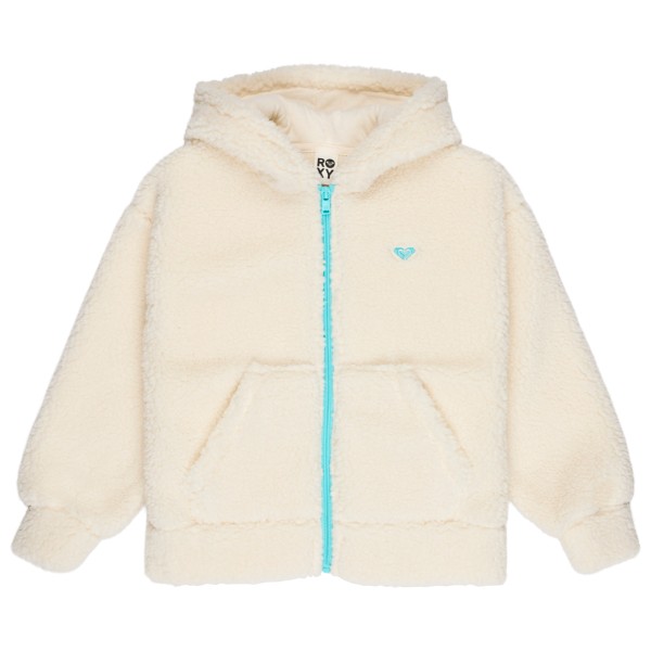 Roxy - Kid's Back to Full Zipped - Fleecejacke Gr 10 Years - M beige/weiß