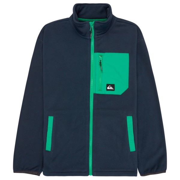 Quiksilver - Kid's Ice Fields Full Zip - Fleecejacke Gr 8 blau