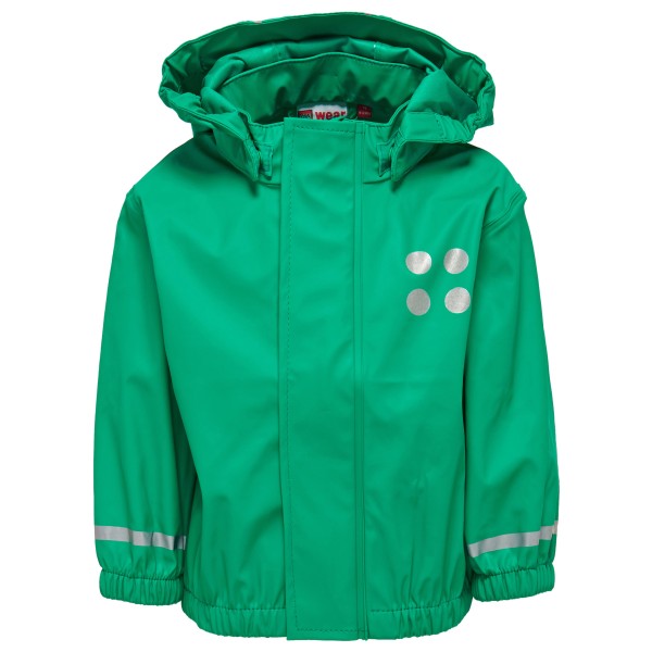 LEGO - Kid's Justice 101 Rain Jacket - Regenjacke Gr 104 grün/türkis