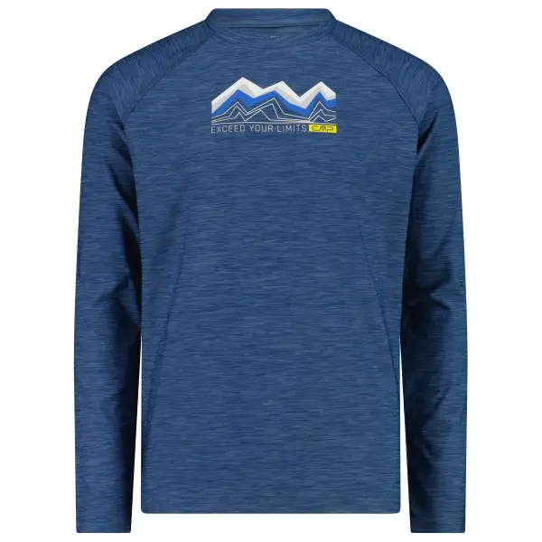 CMP - Kid's Jersey T-Shirt L/S - Longsleeve Gr 104 blau