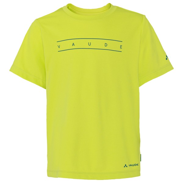 Vaude - Kid's Vaude Print T-Shirt - Funktionsshirt Gr 110/116 gelb