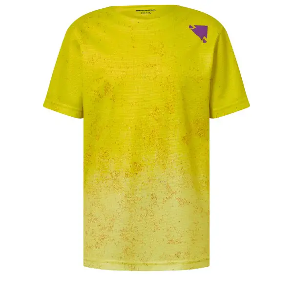 Endura - Kid's SingleTrack Core Tee - Funktionsshirt Gr 9/10 Years gelb