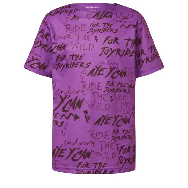Endura - Kid's SingleTrack Core Tee - Funktionsshirt Gr 13/14 Years lila