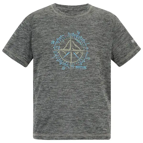 Regatta - Kid's Alvarado - Funktionsshirt Gr 3-4 Years grau