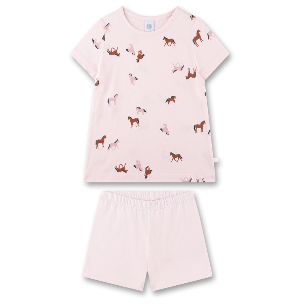 Sanetta - Kid's Pyjama Short AOP 233565 - Schlafanzug Gr 92 weiß