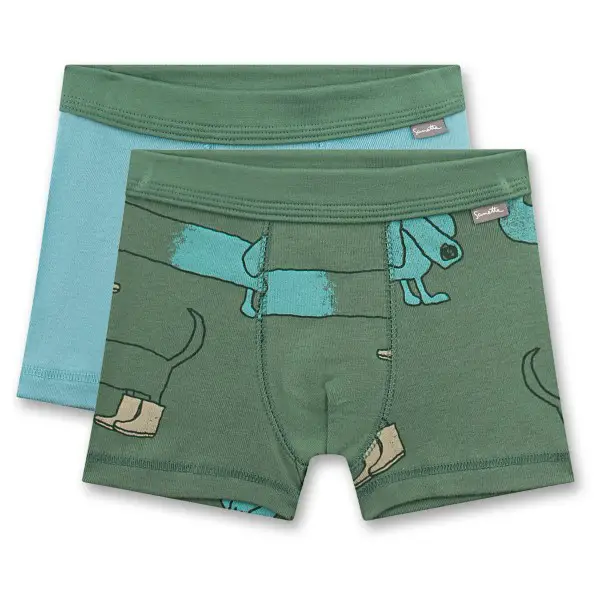 Sanetta - Kid's DP Short 337046+337047 - Unterhose Gr 92 oliv