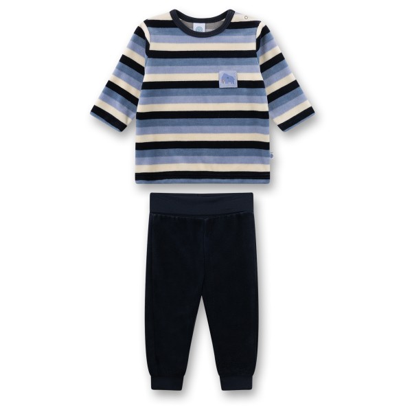 Sanetta - Kid's Pyjama 1/1 222298+222299 - Schlafanzug Gr 74 schwarz