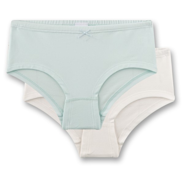 Sanetta - Kid's Doppelpack Cutbrief 349435 - Unterhose Gr 128 grau